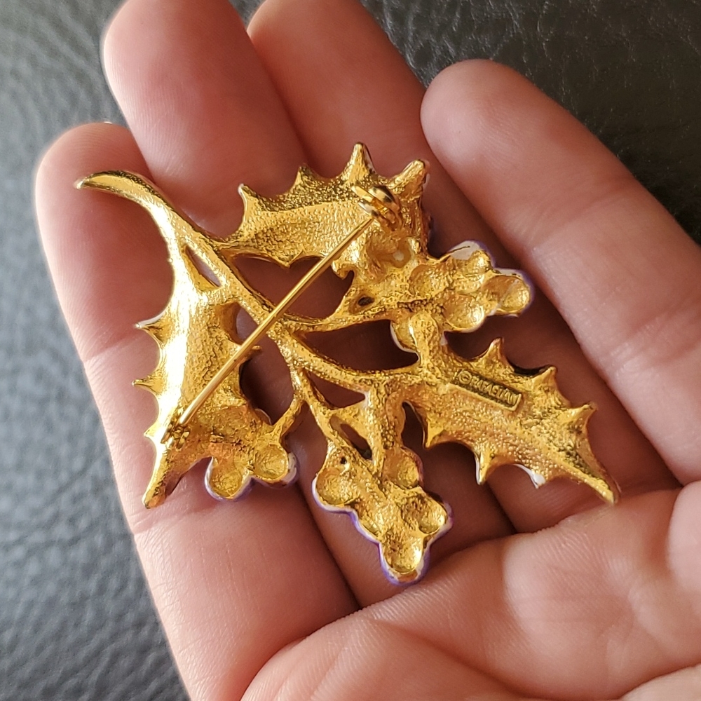 VTG Rafaelian brooch - Picture 7 of 9